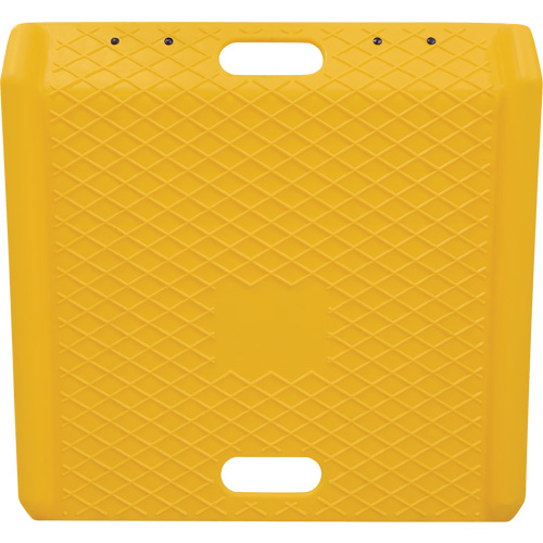 Rampe de trottoir portable en poly pour diable, Capacit&eacute; de 1000 lb, 27" la x 27" lo Haskins Industrial Inc.