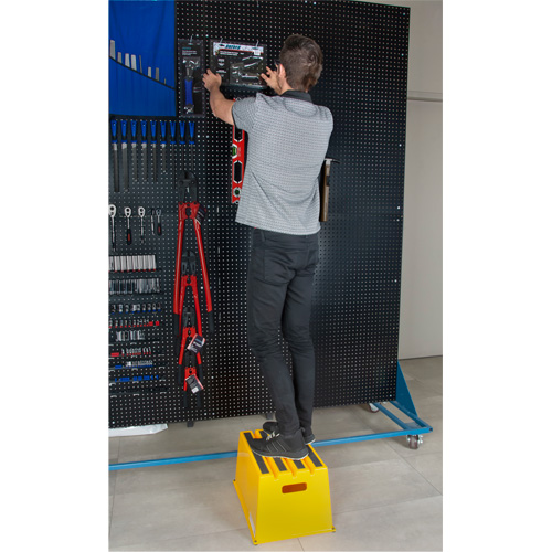 Escabeau industriel, 20-7/8" x 12-3/16" x Hauteur 12" Haskins Industrial Inc.