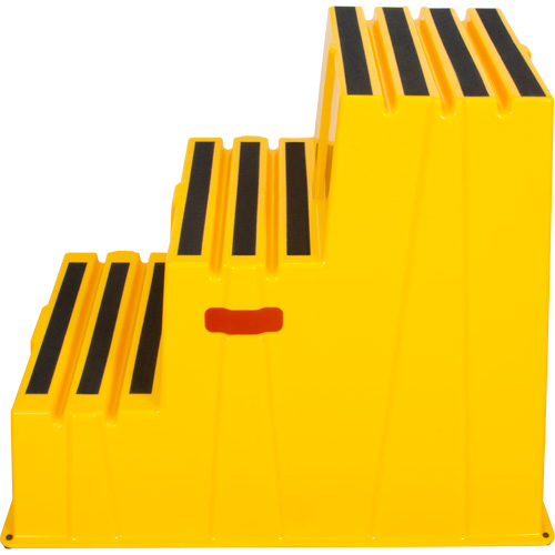 Escabeau industriel, 3 marches, 34-13/16" x 22-7/16" x Hauteur 28-1/2" Haskins Industrial Inc.