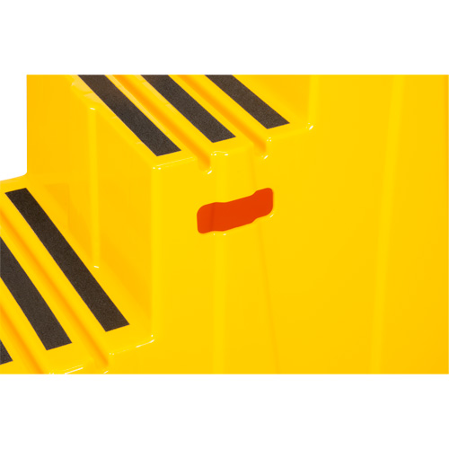 Escabeau industriel, 3 marches, 34-13/16" x 22-7/16" x Hauteur 28-1/2" Haskins Industrial Inc.