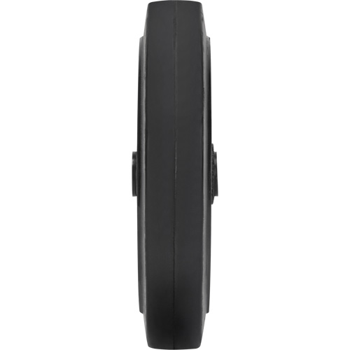 Mold-On Rubber Wheel, 10" (254 mm) Dia. x 2" (50.8 mm) W, 948 lbs. (430 kg) Capacity Haskins Industrial Inc.