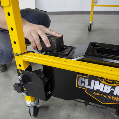 Motorized System for Climb-N-Go Scaffolding Haskins Industrial Inc.