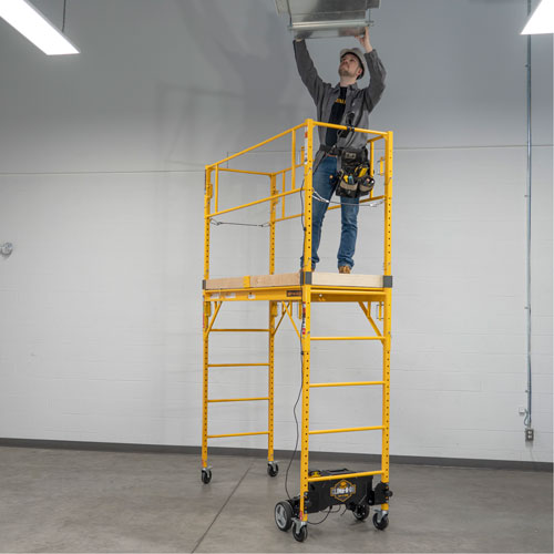 Motorized System for Climb-N-Go Scaffolding Haskins Industrial Inc.