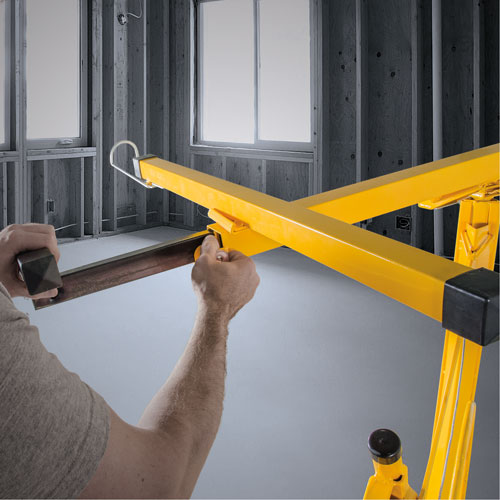 Drywall Panel Hoist Haskins Industrial Inc.