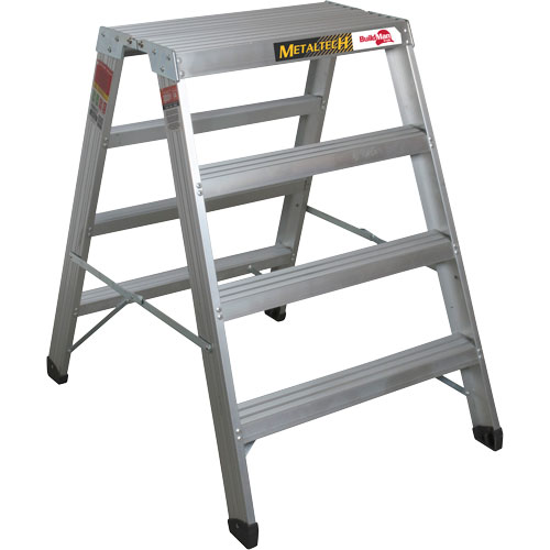 Poste de travail chevalet de sciage portatif, Cadre Aluminium, 12-1/4" p x 48" h Haskins Industrial Inc.