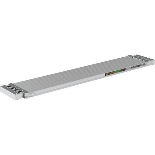 Telescoping Work Plank, 108" W x 12" D, 250 lbs. Capacity, Knocked Down Haskins Industrial Inc.