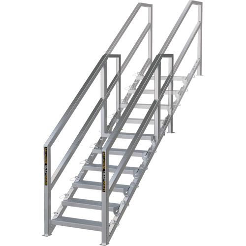 Syst&egrave;me d'escalier modulaire pour la construction de 6-10 marches SmartStairs, 75" ha Haskins Industrial Inc.