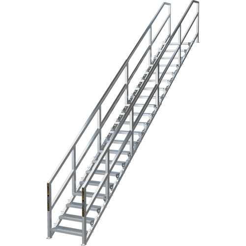 Syst&egrave;me d'escalier modulaire pour la construction de 17-21 marches SmartStairs, 157-1/2" ha Haskins Industrial Inc.