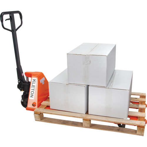 Low Profile Hydraulic Pallet Trucks, 48" L x 20.5" W, 3300 lbs. Cap. Haskins Industrial Inc.