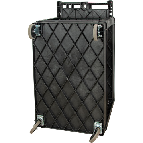 Utility Cart, 2 Tiers, 25-5/8" x 33-1/2" x 43-3/4", 550 lbs. Capacity Haskins Industrial Inc.