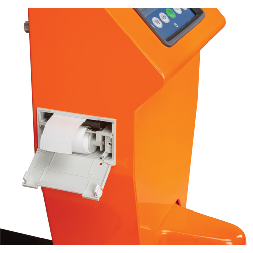 Digital Scale Pallet Truck, 44.5" L x 27.75" W, 4400 lbs. Cap. Haskins Industrial Inc.
