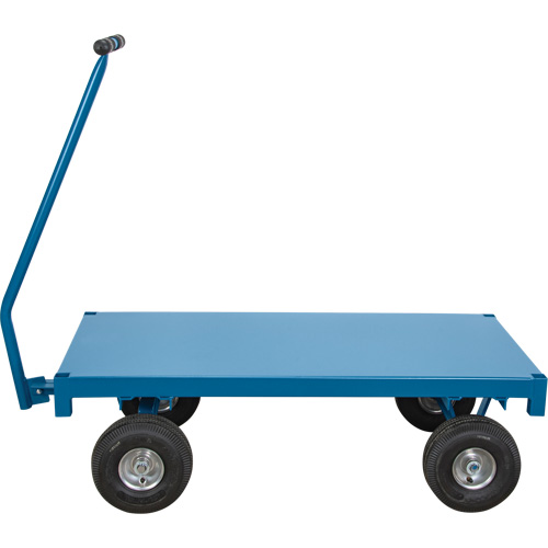 Outdoor Platform Wagon Truck, 30" W x 60" L, 1000 lbs. Capacity Haskins Industrial Inc.