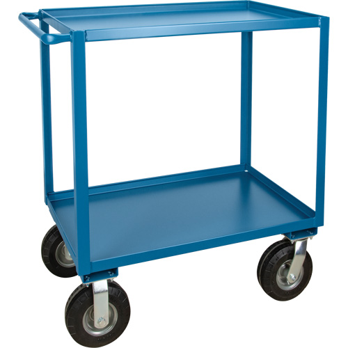  Chariot &agrave; tablettes pour l'ext&eacute;rieur, 2 Tiers, 24" la x 39" h x 39" p, Capacit&eacute; 1200 lb Haskins Industrial Inc.