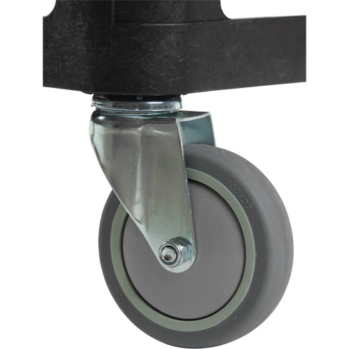 Chariot utilitaire avec tablette plate, 3 tiers, 18-1/8" x 37-3/8" x 27-3/4", Capacit&eacute; 330 lb Haskins Industrial Inc.