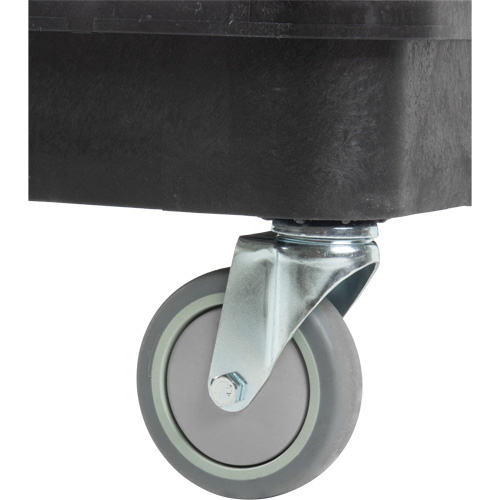 Utility Cart with Deep Lip Shelf, 3 Tiers, 19" x 39-1/2" x 28-1/4", 330 lbs. Capacity Haskins Industrial Inc.