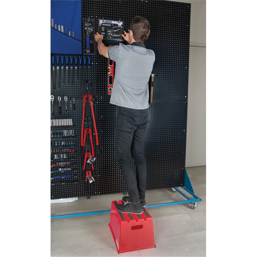 Escabeau industriel, 20-7/8" x 12-3/16" x Hauteur 12" Haskins Industrial Inc.