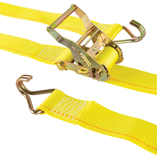 Tendeur d'arrimage logistique, Rochet, 2" la x 12' lo, Charge d'utilisation 500 lb (227 kg) Haskins Industrial Inc.