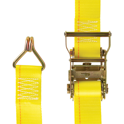 Tendeur d'arrimage logistique, Rochet, 2" la x 12' lo, Charge d'utilisation 500 lb (227 kg) Haskins Industrial Inc.