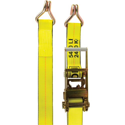 Winch Strap, J-Hook, 30' W x 3" L, 5400 lbs. (2449 kg) Working Load Limit Haskins Industrial Inc.