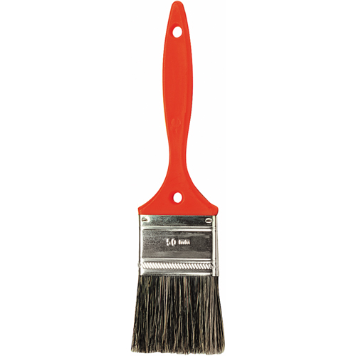 Pinceau Go, Soies naturelles, Manche Plastique, Largeur de 1" Haskins Industrial Inc.