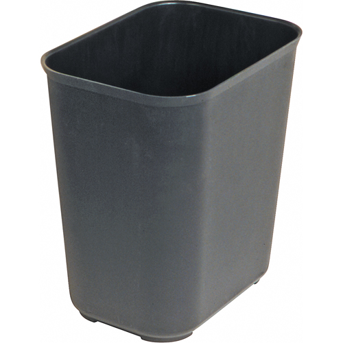 Fire Resistant Wastebasket, 14 Quarts, Fiberglass Haskins Industrial Inc.