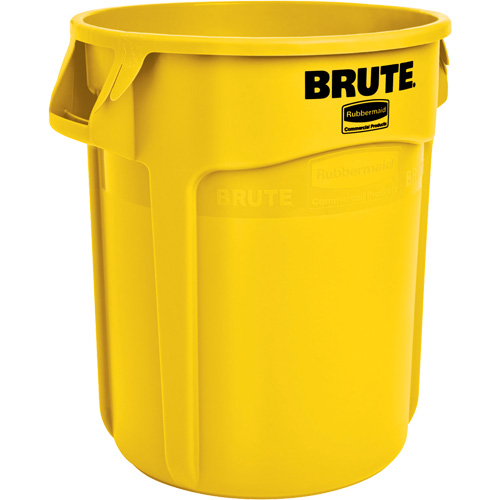 Round Brute&reg; Containers, Polyethylene, 20 US gal. Haskins Industrial Inc.