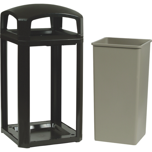 Cadre pour contenant Landmark Series Classique a/enveloppe rigide, Plastique, 50 gal. US Haskins Industrial Inc.