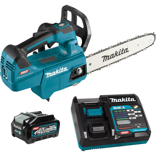 XGT Cordless Brushless Top Handle Chainsaw, 12", Battery Powered, 40 V Haskins Industrial Inc.