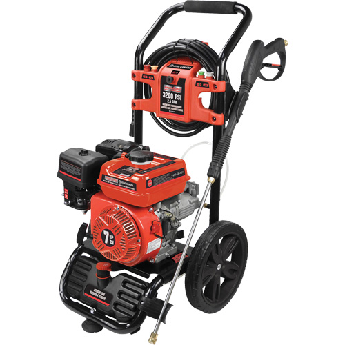 High Pressure Washer, Gasoline, 3200 PSI, 2.5 GPM Haskins Industrial Inc.