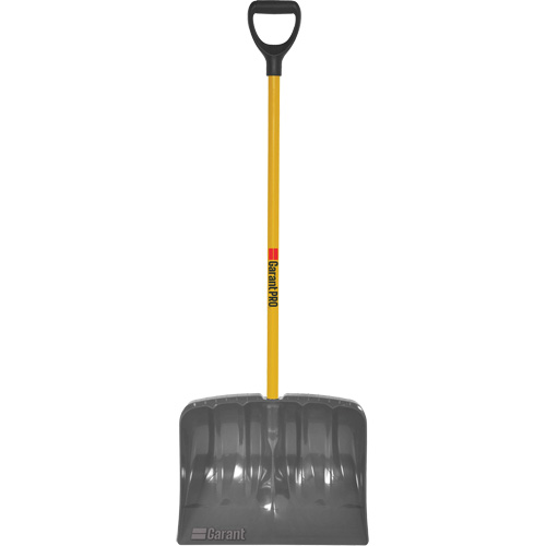 High Capacity Mountain Mover Snow Shovel, Polypropylene Blade, 19" Wide, D-Grip Handle Haskins Industrial Inc.