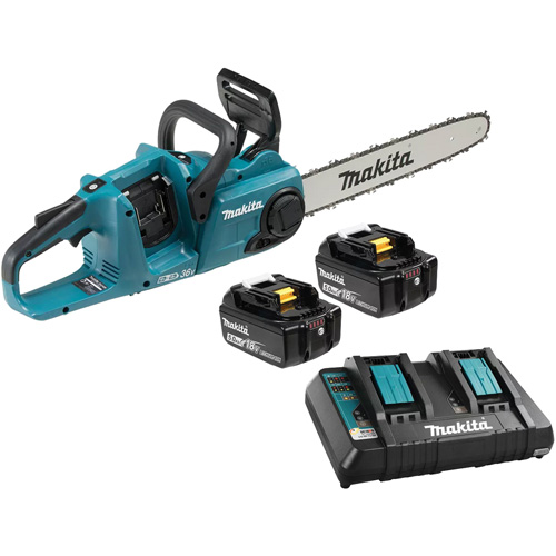 LXT 5.0Ah Brushless Rear Handle Chainsaw Kit, 16", Battery Powered, 36 V Haskins Industrial Inc.