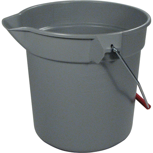 Brute&reg; Bucket, 2.5 US Gal. (10 qt.) Capacity, Grey Haskins Industrial Inc.
