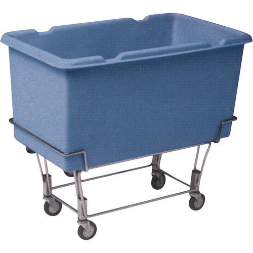 Starcart Elevated Box Truck, Polyethylene, 33" L x 19" W x 28" H, 5 cu. Ft. Volume, 200 lbs. Capacity Haskins Industrial Inc.