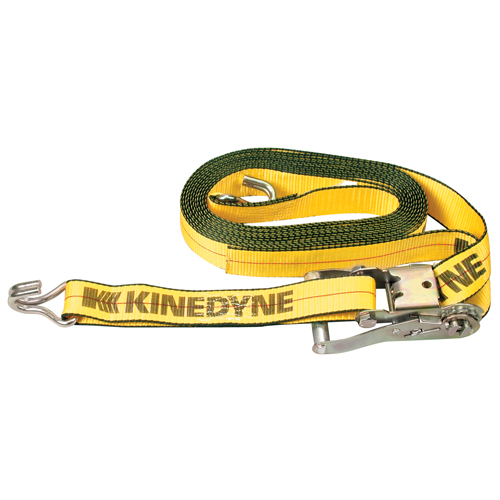 Ratchet Straps, Wire Hook, 2" W x 30' L, 1670 lbs. (757 kg) Working Load Limit Haskins Industrial Inc.