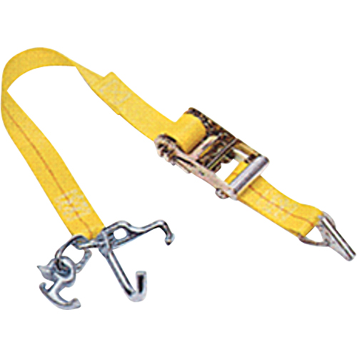 Auto Tie-Downs with Universal Lock, Ratchet, 2" W x 7' L, 1367 lbs. (620 kg) WLL Haskins Industrial Inc.