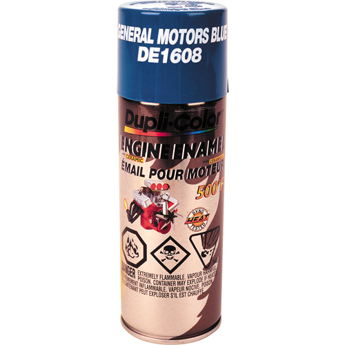 Enamel Engine Paint, GM Blue, 12 oz., Aerosol Can Haskins Industrial Inc.