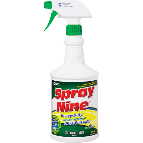 Heavy-Duty Cleaner, 946 ml, Trigger Bottle Haskins Industrial Inc.