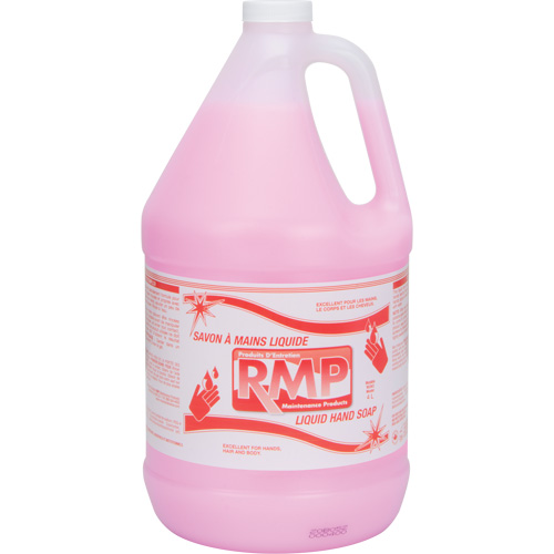 Savon liquide rose pour les mains, Liquide, 4 L, Parfum&eacute; Haskins Industrial Inc.