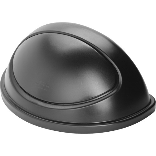 Untouchable&reg; Containers, Half Round Lid, Plastic/Polyethylene, Fits Container Size: 21-5/16" x 21-1/3" Haskins Industrial Inc.