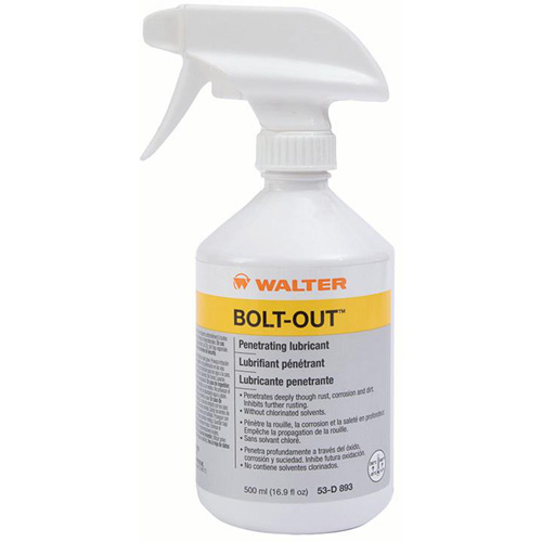 Empty Refillable Trigger Sprayer for BOLT-OUT, Round, 500 ml, Plastic Haskins Industrial Inc.