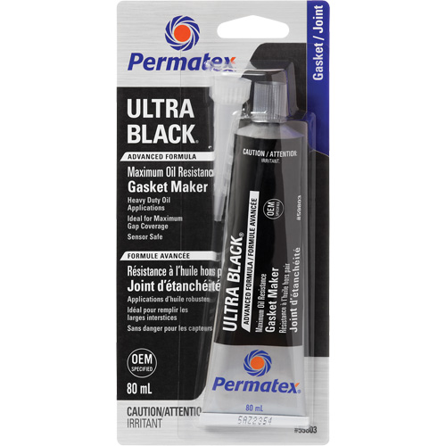 Compos&eacute; &agrave; joints Ultra Black, Tube, Noir Haskins Industrial Inc.