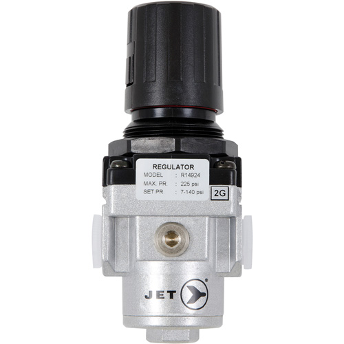 R&eacute;gulateur de d&eacute;bit dair interm&eacute;diaire, 3/8" NPT, PSI max. de 220 PSI, Canalisation Haskins Industrial Inc.