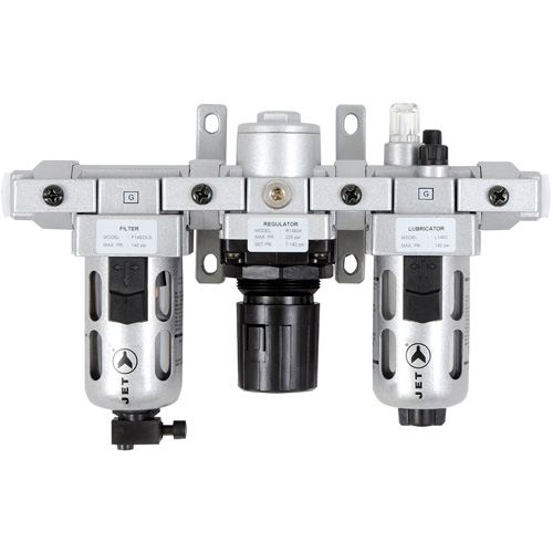 AFRLMI38 3-Piece Intermediate Air Filter, Regulator & Lubricator, 3/8" NPT Haskins Industrial Inc.