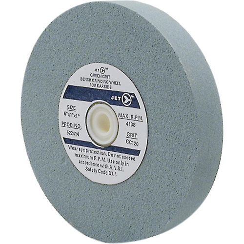 Bench Grinding Wheel, 8" x 1", 1" Arbor, Silicon Carbide Haskins Industrial Inc.