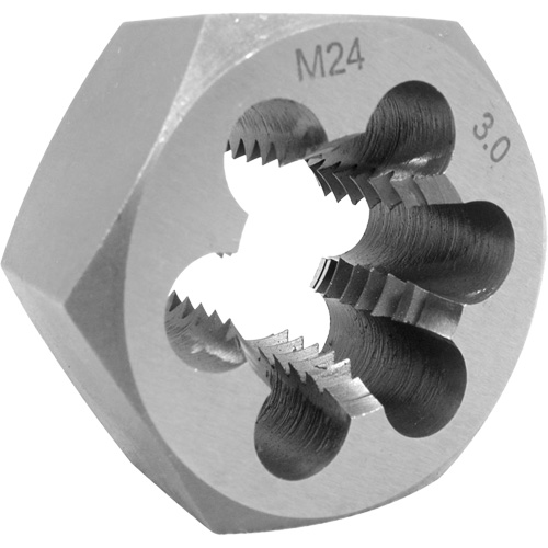 Fraise hexagonale SAE, dia. 1-1/2", Filet de 18 mm, Acier alli&eacute; Haskins Industrial Inc.