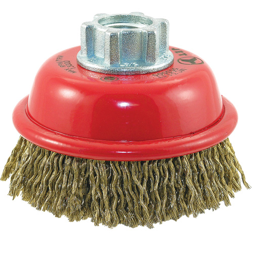 MAXI-CRIMPED Premium Crimped Wire Cup Brush Haskins Industrial Inc.