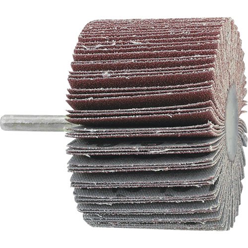 Disque &agrave; lamelles mont&eacute; sur mandrin, Grain A120, 2" x 1" x 1/4" Haskins Industrial Inc.