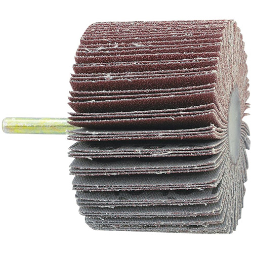 Disque &agrave; lamelles mont&eacute; sur mandrin, Grain 60, 1-1/2" x 1/4" Haskins Industrial Inc.