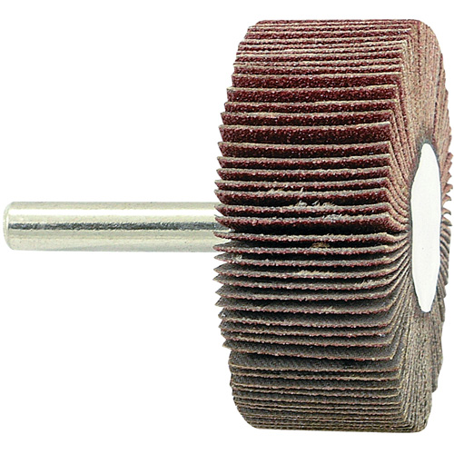 Disque &agrave; lamelles mont&eacute; sur mandrin, Grain 80, 2" x 3/4" x 1/4" Haskins Industrial Inc.