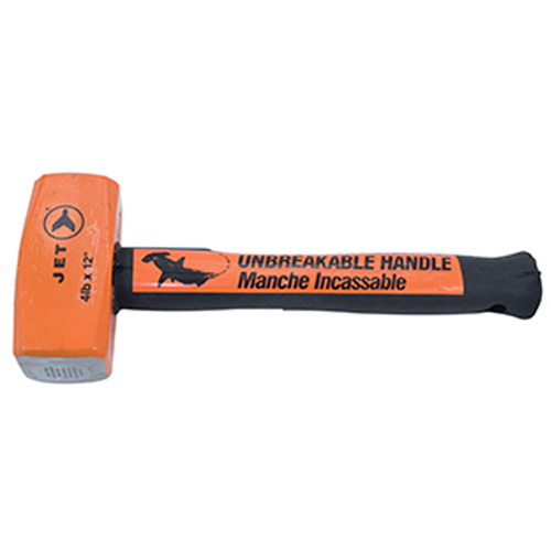 Indestructible Handle Sledge Hammer, 4 lbs., 12", Tubular Steel Handle Haskins Industrial Inc.